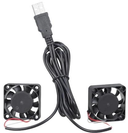 HEEZOU 40x40x10 Mm USB 5V Elektronischer Kühllüfter Low Rausch Computer Elektronisch Bürstenloser Lüfter Home Office Networking Geräte Kühlungslüfter Für Computerkoffer