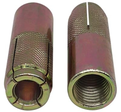 SKIR'CO (2 uds.) Anclajes de inserción M20 x 80 mm, casquillos para pernos, tacos de expansión para muros, anclajes de inserción para mampostería y hormigón