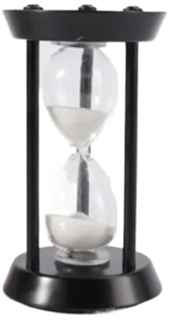 1-15 Minutes sablier en métal chronomètre minuterie classique salon bureau décor ornement horloge rétro(10min)