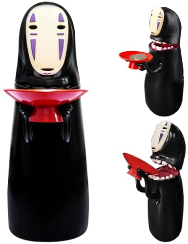 Spardose,Anime Kawaii MüNzen Spardose mit Soundeffekten,Cartoon-Sparschwein | Sparschwein für Automatischem Schlucken von Münzen Flexibler Bewegung für Geschenke, Wohnaccessoires, Dekoration