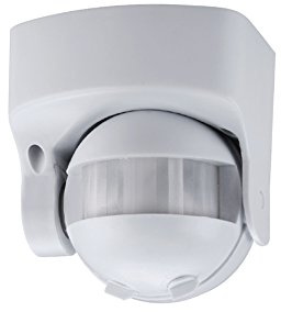 Bewegungssensor Bewegungsmelder Aufputz 360° Sensor Infrarot mit Dämmerungsregler für Innen und Aussenbereich 360° Arbeisfeld - bis 8m - LED geeignet