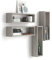MOBILI FIVER, 4er-Set Iacopo Würfelregale, Grauer Beton, Made In Italy