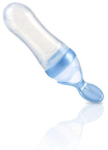 Nuby Squeeze Feeder blau