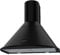 Cata Campana Extractora de pared Q-7760 BK con 3 Niveles de Extracción Panel de Control Mecánico Motor M3R Extra Silencioso Iluminación LED Sistema de Fácil Instalación Ancho 60 cm Color Negro