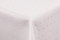 Punkte Damast Tischdecke, eckig 110x220 von First-Tex Champagner pflegeleicht
