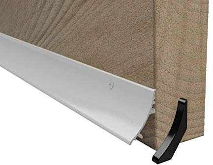 Stormguard - Deflector de lluvia blanco de 914 mm para puerta de agua, barra meteorológica de 32 mm
