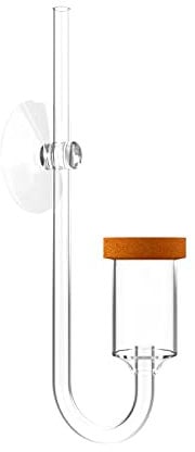 FZONE 24mm CO2 Diffusor | Arbeiten mit Allen CO2-Systemen | LiterMaßgeschneiderte Keramik |Porösere Membran| Feinste CO2-Blasen|Ultraklares Acrylglas - Hergestellt in Südkorea (L-24mm)