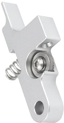 3DPLady| Titan Aero Idler Arm aus Metall V2 - Spannhebel für alle Metall Titan Aero Extruder wie z.b Artillery Sidewinder X1 /X2 / Genius/Hornet (silber)