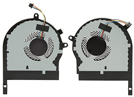Ventilador de Refrigeración CPU GPU de Repuesto para Asus ROG TUF Gaming FX504 FX80 FX80G FX80GE ZX80GD FX8Q FX504GD FX504GE GTX1050, Ventilador de Refrigeración para(Ventilador de CPU y GPU)