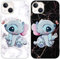 [2 Stück] Schutzhülle für Apple iPhone 13 Mini Hülle 5,4,Karikatur Anime Case mit Niedlich Muster Design Cover Weiche Stoßfest TPU Silikon Handyhülle für iPhone 13 Mini