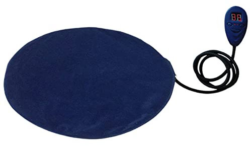 Haustier Heizung Pad, Plug-and-Play Auto Power-Off Funktion Wasserdichte Temperatur Einstellbare schnelle Heizung Halten warm Indoor Hunde Katzen Warme Matte mit 7-Stufen Temperatur für Zuhause 30cm