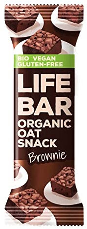 Lifefood Lifebar - Hafer Snack dark chocolate hazelnut, 40g (2er Pack)