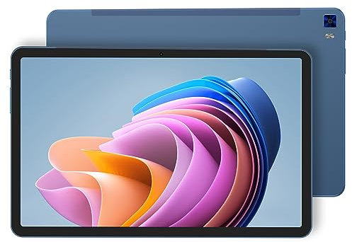 VASOUN Tablet 10 Zoll, Android Tablet PC mit 16GB+256GB Speicher, Octa-core Prozessor, 5G WiFi, 2000 x1200 FHD IPS Bildschirm, Bluetooth, Thin Tablets, 2000x1200 Pixel IPS, Blau
