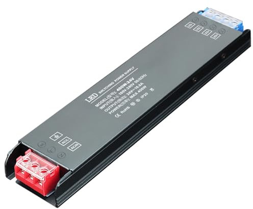 LED Trafo 24V 400W, SOARFLY 240V auf 24V LED Treiber Netzteil, Netzteil Led Driver Kein Rauschen, Kein LED-Flimmern, Niederspannung Led Transformator für LED Beleuchtungen