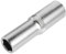 WOLFPACK LINEA PROFESIONAL Llave Vaso 1/2 Hexagonal Larga 24 mm. Perfil de 6 caras. Acero Cromo Vanadio, Aristas Redondas