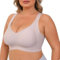 Yommay Everyday Bras for Women Back Fat Bra Sleep Comfort No Underwire Support Sport Bra Soft Full Coverage Wireless,Pink,2XL
