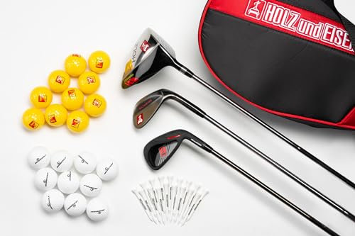 HOLZundEISEN Starterkit Ultimate Black Edition - Original Crossgolf Equipment (NEU) (Links)
