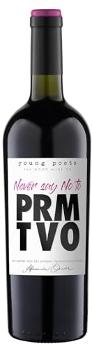 Primitivo trocken | Young Poets „Never Say No | Brombeere, Pflaume & Gewürze | Puglia IGT Italien | 1 x 0,75 l