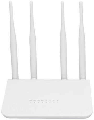 Zunate 4G LTE WLAN Router, Entsperrter 4G LTE Modemrouter mit SIM Kartensteckplatz, 4 Antennen, 300 Mbit/s Modem, Unterstützt Europäische 4G LTE B1 3 5 8 38 39 40 41 Frequenzbänder