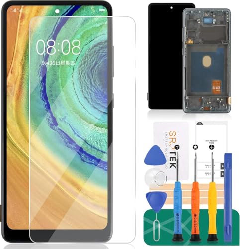 TFT pour Samsung S20 FE 5G Écran de remplacement pour Samsung S20 FE 5G Écran LCD pour Samsung S20 FE SM-G781B Tactile Digitizer Kits de Réparation avec Cadre (sans fonction d'empreintes digitales)