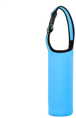 Water Bottle Protector Bag,Water Bottle Carrier Heat Insulation Pouch | Neoprene Protective Sleeve Buckle Closure for Adventure Hydration for Picnic, Camping