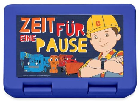 Spreadshirt Bob Der Baumeister Zeit Für Eine Pause Brotdose Lunchbox
