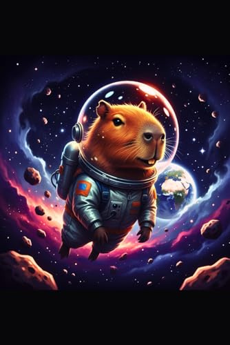 Capybara in Space Notebook: Astronaut Dreams