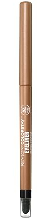 Revlon ColorStay Eyeliner Pencil Crayon Yeux 212 Bronze 0,28 g | Ultra pigmenté, Embout Estompeur pour un effet Smoky Eyes, Tenue 24H, Formule Waterproof et Sans Transfert