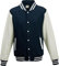 Awdis Unisex College-Jacke (3XL) (Oxford Blau/Weiß)