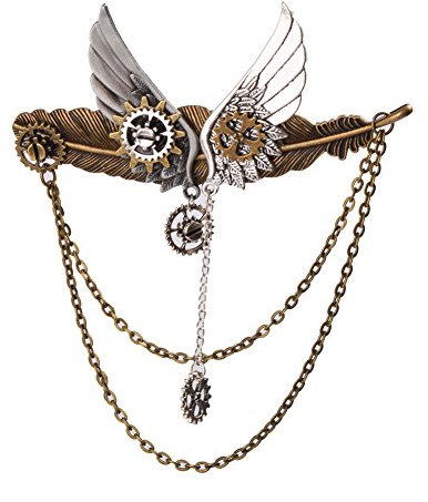 BLESSUME Vintage Steampunk viktorianischen Brosche (U)