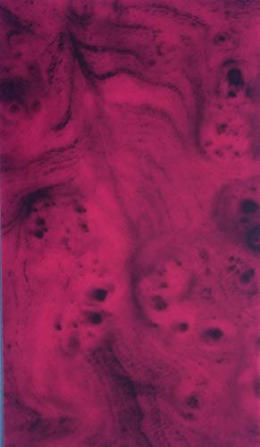 Wachsverzierfolien Holzmaser Anzahl 1 Stück, Größe 155 x 90 mm, Farbe pink/meliert