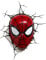 Pop Culture Marvel Spiderman 3D-LED-Wandleuchte