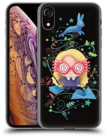 Head Case Designs Offiziell Offizielle Harry Potter Luna Lovegood Deathly Hallows II Soft Gel Handyhülle Hülle kompatibel mit Apple iPhone XR