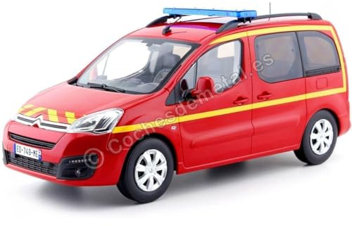 NOREV - Collectible Miniature Car, 181641, Red/Yellow, 1/43rd