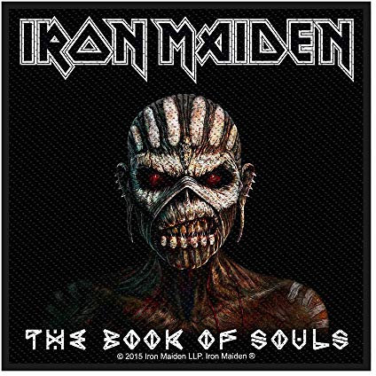 Rock Off Iron Maiden - The Book Of Souls (Toppa) Merchandising Ufficiale