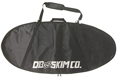 DB Skimboards Surf Skim Reisetasche Schwarz, Skimboard Tragetasche für bis zu fünf Boards, mit Rucksackgurten, Schultergurt und Griffen