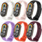 BDIG Correa para Xiaomi Mi Band 10/9/8, 6 Piezas Correas para Xiaomi Band 10/9, Pulsera xiaomi mi band 8 Correa de Repuesto Silicona Suave, Transpirable, Resistente al Sudor (6 Colores)