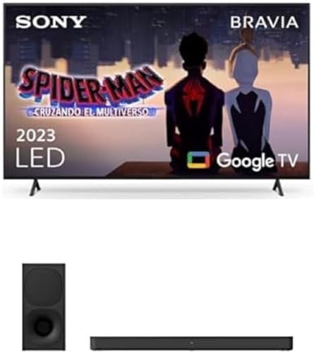 Sony BRAVIA | KD-43X75WL | LED | 4K HDR | Google TV HT-S400-2.1.-Kanal-Soundbar, Schwarz