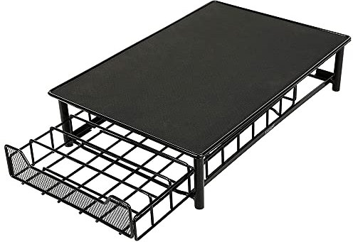 Porta capsule di caffè, supporto per capsule di stoccaggio, cassetto per 40 capsule, supporto per cialde di caffè, cassetto compatibile con Nespresso Vertuo Capsule, nero