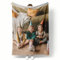 Easycosy Personalisierte Decke mit Foto - 3 Dicken & 280g/m² Flanell - wärmere Fotodecke selbst gestalten Kuscheldecke - Foto Geschenke für Frauen Freundin Schwester Kollegen zu Abschied Geburtstag