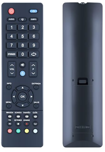 GOUYESHO Mando a Distancia de Repuesto K24DLM8HS para Soundmax Ergo K32DLM7H SM-LED40M04S 01S LE32DH5502 K24DLM8HS K40DLM7F K32DLM8HS K40DLM8FS K50DLM8FS K50DLM8US K32DLM10H para TD Systems