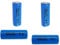 Enerpower 18500 Akku 4er Set 1500mAh 3,6V 18500 Batterie Akku Solar 10A (Flat-Top)