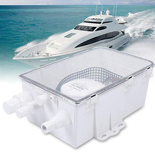 Boot Marine Duschwanne Pumpe Drain Einlässe Ablauf Kit System Duschsumpfpumpensystem Bilge 12V DC 600GPH Boot Dusche Pumpensystem mit Schwimmerschalter+Zündschutz