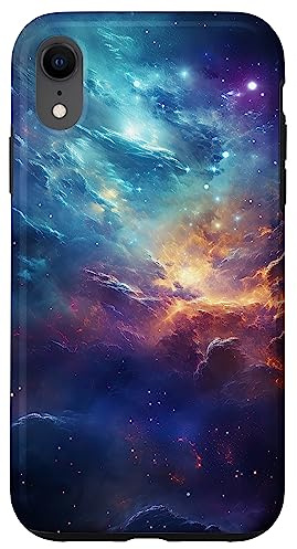Nebula Weltraum Sterne Weltall Space Kosmos Stern Galaxy Hülle für iPhone XR