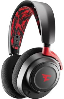SteelSeries Arctis Nova 7 - FaZe Clan Edition Cuffia da gioco wireless multipiattaforma - Edizione limitata - Dual Wireless 2.4 GHz e Bluetooth - Batteria a carica rapida 38 HR - PC, PS, Mac, Mobile,