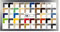 Multicolore Bilderrahmen Posterrahmen Puzzlerahmen 40x100 cm Farbe Aluminium Gebürstet Dekor 100x40 cm mit weisser Rückwand und klarem Acrylglas