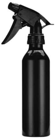 Pineeseatile Botella de spray vacía de aluminio portátil de aluminio peluquero rociador de agua de 250 ml de botellas de pulverización vacías portátiles
