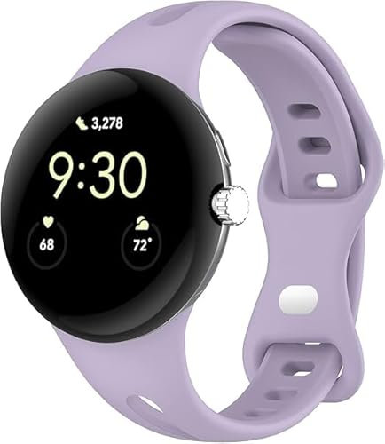 Cinturini compatibili con Google Pixel Watch 2, cinturino di ricambio regolabile in silicone per smartwatch Google Pixel Watch 2, Silicone