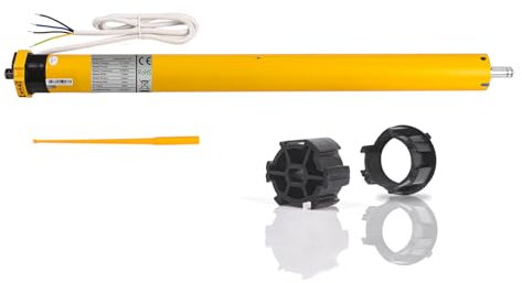 AM45-50/12-XP Motore Impermeabile per Tende da Sole - Kit di Motori Elettrici per Tende da Sole, Motore Tubolare 230V per Tende da Sole Esterne - Impermeabile e Omologato UL
