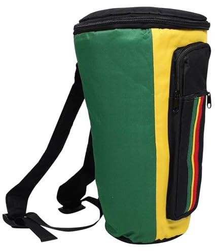 Toyvian Tragetasche Für Afrikanische Trommeln 8 Zoll Gepolsterter Rucksack Mit Schultergurt Aus Verdicktem Regenstoff Sichere Snare Drum Tasche Für Transport Und Aufbewahrung